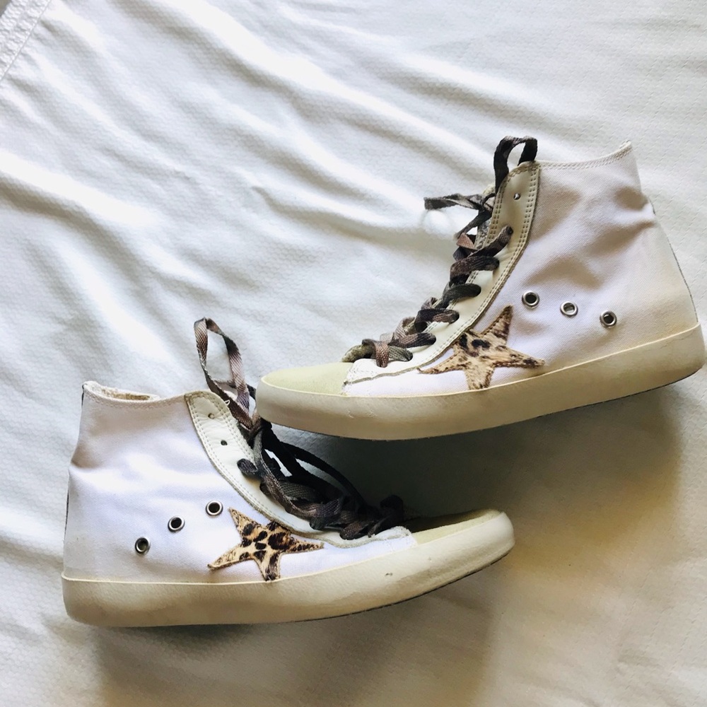 GOLDEN GOOSE
Francy Animalier Star Sneakers - Picture 2 of 16